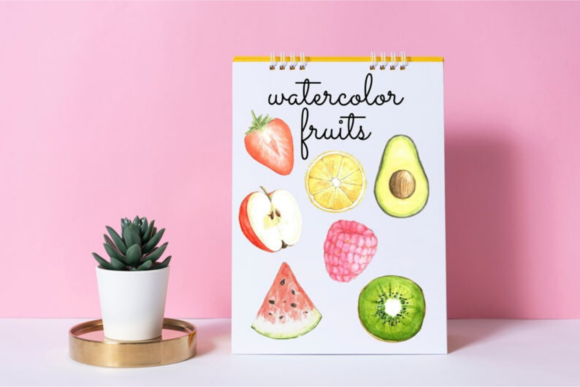 Watercolor Fruits Illustrations Review