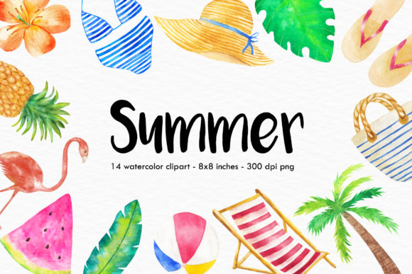 Watercolor Summer Illustration Review
